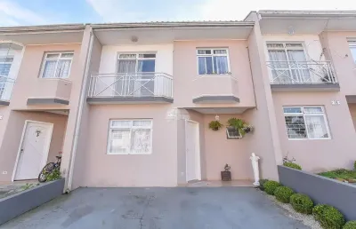 Casa em condomínio fechado com 3 quartos à venda na rua luiz gallieri, 256, uberaba, curitiba, 84 m2 por r$ 550.000