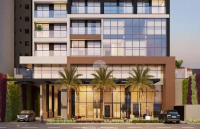 Apartamento com 1 quarto à venda na avenida visconde de guarapuava, 3070, centro, curitiba, 20 m2 por r$ 320.000