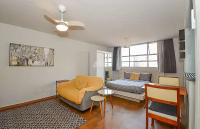 Apartamento com 1 quarto à venda na rua nilo cairo, 176, centro, curitiba, 32 m2 por r$ 210.000