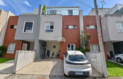 Casa em condomínio fechado com 3 quartos à venda na rua arthur martins franco, 405, cidade industrial, curitiba, 155 m2 por r$ 780.000