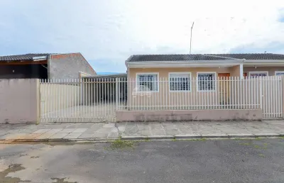 Casa em condomínio fechado com 3 quartos à venda na rua aristeu de castro fernandes, 200, guaraituba, colombo, 56 m2 por r$ 319.000
