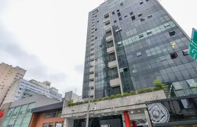 Flat com 1 quarto à venda na rua emiliano perneta, 261, centro, curitiba, 54 m2 por r$ 595.000