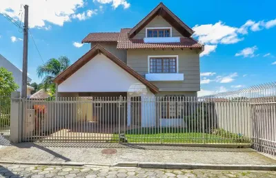 Casa em condomínio fechado com 5 quartos à venda na rua engenheiro bernardino d'oliveira, 04, cajuru, curitiba, 275 m2 por r$ 1.350.000