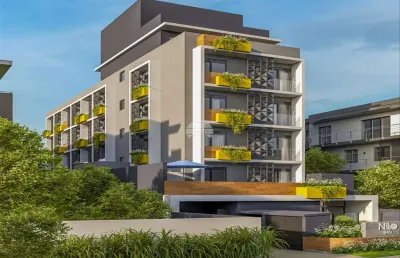 Apartamento com 1 quarto à venda na rua nilo peçanha, 849, bom retiro, curitiba, 17 m2 por r$ 225.000
