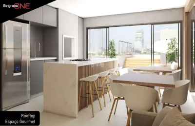 Apartamento com 1 quarto à venda na rua brigadeiro franco, 3009, água verde, curitiba, 36 m2 por r$ 455.017