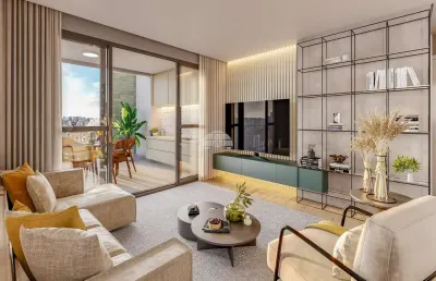 Apartamento com 2 quartos à venda na rua ponta grossa, 366, portão, curitiba, 66 m2 por r$ 737.900