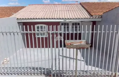 Casa com 2 quartos à venda na rua vitório manoel franceschi, 364, jardim magnópolis, colombo, 53 m2 por r$ 250.000
