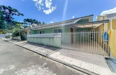 Casa em condomínio fechado com 3 quartos à venda na rua presidente faria, 1120, colônia faria, colombo, 54 m2 por r$ 270.000
