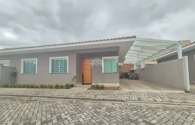 Casa em condomínio fechado com 3 quartos à venda na rua presidente humberto alencar castelo branco, 2232, jardim paulista, campina grande do sul, 100 m2 por r$ 415.000