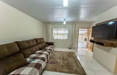 Casa com 3 quartos à venda na rua nigéria, 374, planta vila nova, colombo, 75 m2 por r$ 390.000