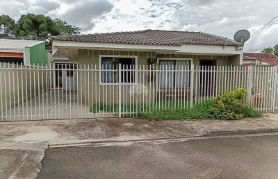 Casa em condomínio fechado com 3 quartos à venda na rua alfredo tomacheschi, 332, jardim guarujá, colombo, 94 m2 por r$ 470.000