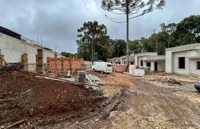 Casa em condomínio fechado com 3 quartos à venda na rua antônio chemin, 367, roça grande, colombo, 58 m2 por r$ 400.000