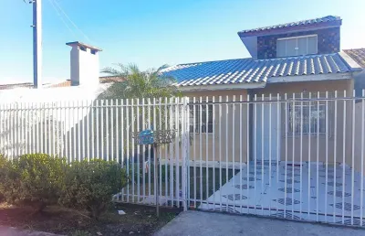 Casa com 4 quartos à venda na travessa elair anastácia dietrich, 20, palmital, colombo, 100 m2 por r$ 350.000
