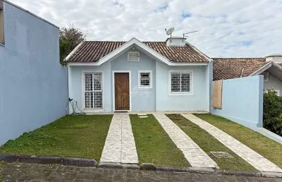 Casa em condomínio fechado com 3 quartos à venda na travessa cambé, 57, jardim cristina, colombo, 89 m2 por r$ 390.000