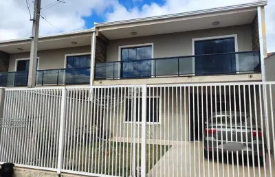 Casa com 4 quartos à venda na rua sevilha, 99, santa terezinha, colombo, 175 m2 por r$ 649.900