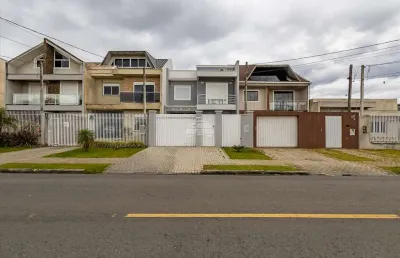 Casa em condomínio fechado com 3 quartos à venda na rua francisco ader, 837, novo mundo, curitiba, 130 m2 por r$ 820.000
