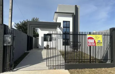 Casa com 3 quartos à venda na rua joão lopes dos santos, 207, vila bela, guarapuava, 81 m2 por r$ 490.000