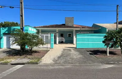 Casa com 2 quartos à venda na rua vereador paulo saporski, 350, cohapar, guaratuba, 170 m2 por r$ 600.000