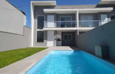 Casa com 4 quartos à venda na rua barão do cerro azul, 2108, brejatuba, guaratuba, 143 m2 por r$ 925.000