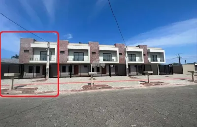 Casa com 3 quartos à venda na rua barão do cerro azul, 440, brejatuba, guaratuba, 96 m2 por r$ 695.000