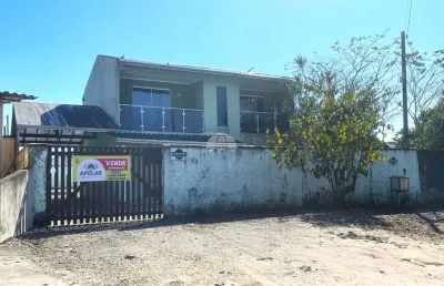 Casa com 3 quartos à venda na rua moises henrique de carvalho, 152, figueira, guaratuba, 226 m2 por r$ 610.000