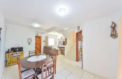 Casa em condomínio fechado com 3 quartos à venda na rua joão batista zagonel passos, 455, xaxim, curitiba, 95 m2 por r$ 499.000