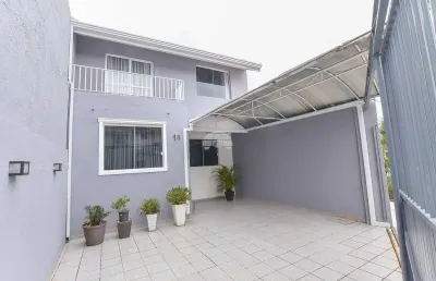 Casa em condomínio fechado com 4 quartos à venda na rua miguel josé grein, 599, xaxim, curitiba, 91 m2 por r$ 550.000