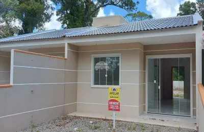 Casa com 2 quartos à venda na rua ymyra, 1463, brandalize, itapoá, 56 m2 por r$ 259.000