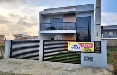 Casa com 3 quartos à venda na rua ana maria rodrigues de freitas, 332, itapema do norte, itapoá, 125 m2 por r$ 730.000