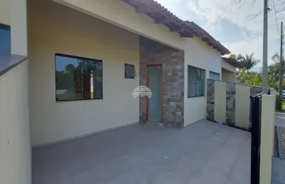Casa com 3 quartos à venda na rua 930, 186, jardim pérola do atlântico, itapoá, 87 m2 por r$ 380.000