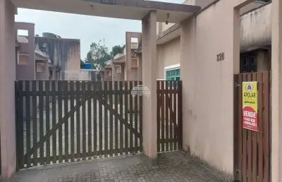 Casa em condomínio fechado com 2 quartos à venda na rua alexandre stika, 326, jardim pérola do atlântico, itapoá, 52 m2 por r$ 325.000