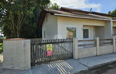 Casa com 2 quartos à venda na rua do agreste, 294, pontal do norte, itapoá, 68 m2 por r$ 255.000