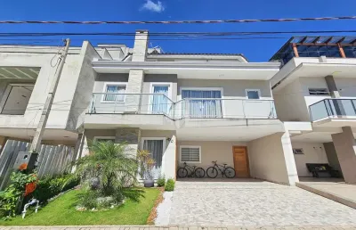 Casa em condomínio fechado com 4 quartos à venda na rua augusto criminácio, 106, iná, são josé dos pinhais, 188 m2 por r$ 1.250.000