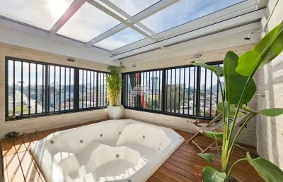 Apartamento com 4 quartos à venda na rua sete de setembro, 582, centro, são josé dos pinhais, 314 m2 por r$ 1.360.000