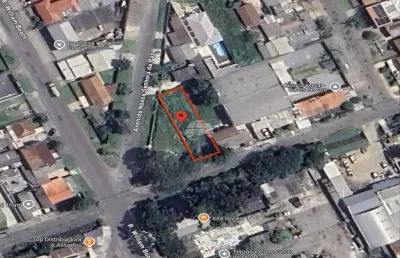 Terreno à venda na rua waldemar loureiro campos, 362, boqueirão, curitiba, 483 m2 por r$ 600.000