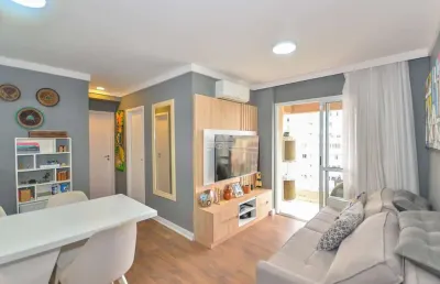 Apartamento com 2 quartos à venda na avenida república argentina, 2524, portão, curitiba, 55 m2 por r$ 550.000