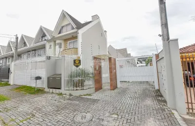 Casa em condomínio fechado com 3 quartos à venda na rua doutor euzébio de oliveira, 416, uberaba, curitiba, 155 m2 por r$ 849.000