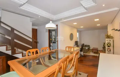 Casa em condomínio fechado com 3 quartos à venda na rua antônio schiebel, 1888, boqueirão, curitiba, 115 m2 por r$ 499.000