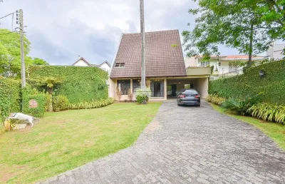 Casa com 6 quartos à venda na rua mamoré, 555, mercês, curitiba, 440 m2 por r$ 1.600.000