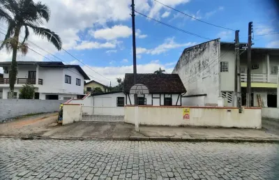 Terreno à venda na rua presidente nilo peçanha, 482, floresta, joinville, 203 m2 por r$ 480.000
