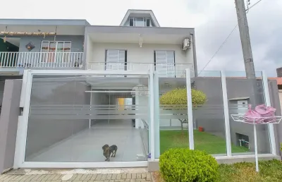 Casa com 5 quartos à venda na rua francisco timóteo de simas, 437, uberaba, curitiba, 290 m2 por r$ 1.180.000