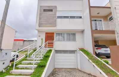Casa em condomínio fechado com 3 quartos à venda na rua cesário kuroski, 187, cidade industrial, curitiba, 198 m2 por r$ 1.320.000