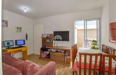 Apartamento com 2 quartos à venda na rua presidente costa e silva, 630, costeira, araucária, 40 m2 por r$ 210.000