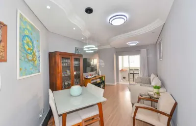 Apartamento com 3 quartos à venda na rua josé de almeida garrett, 90, portão, curitiba, 77 m2 por r$ 470.000