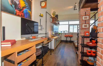 Kitnet / stúdio à venda na rua comendador araújo, 499, centro, curitiba, 28 m2 por r$ 485.000