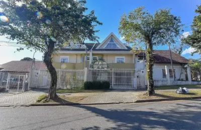 Casa com 5 quartos à venda na rua solimões, 600, mercês, curitiba, 199 m2 por r$ 1.550.000