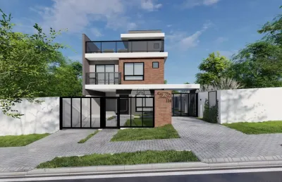 Casa com 3 quartos à venda na rua parintins, 338, vila izabel, curitiba, 195 m2 por r$ 1.650.000