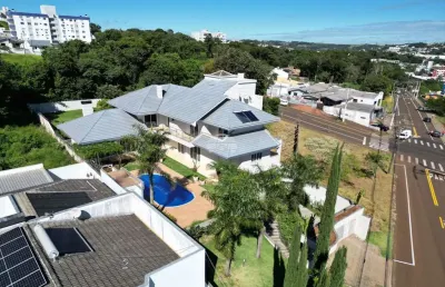 Casa com 4 quartos à venda na rua abel bortot, 530, vila isabel, pato branco, 478 m2 por r$ 3.498.000