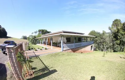 Chácara / sítio com 2 quartos à venda na rua passo da ilha, 00, zona rural, pato branco, 381 m2 por r$ 1.798.000