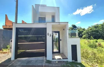Casa com 3 quartos à venda na travessa joaquim nabuco, 63, fraron, pato branco, 165 m2 por r$ 850.000